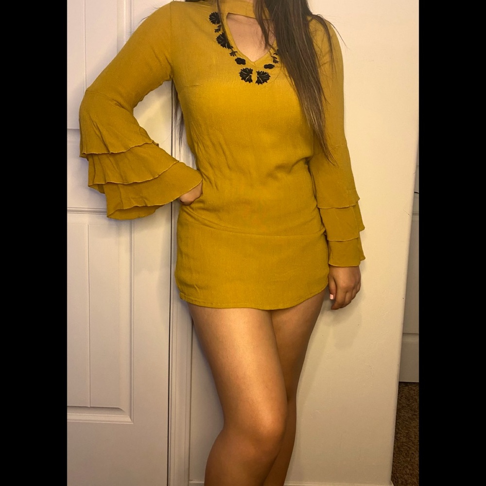 Mustard Yellow Dress